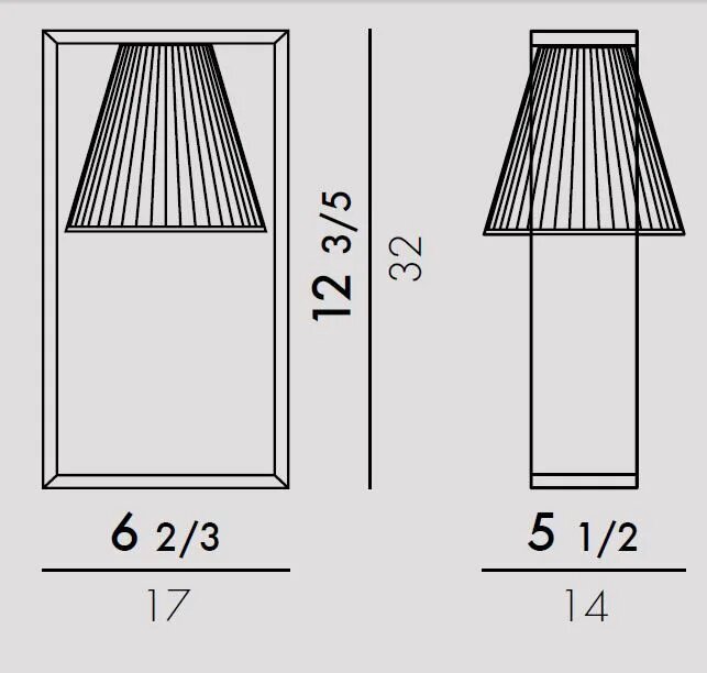 Light Air Table Lamp by Kartell Lamps Table Lamps
